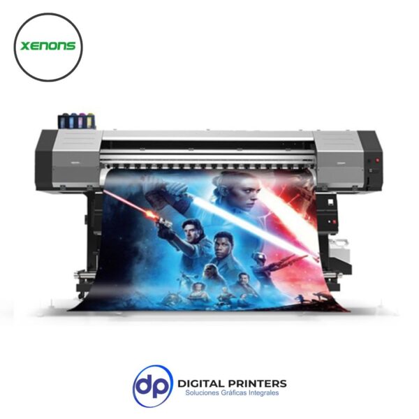 Impresora Xenons Sublimacion X4E-6403 1.6m 2 cabezales i3200A - Imagen 2