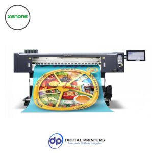 Impresora Xenons UV Roll X3E-6403 1.6m 2 Cabezales i3200U