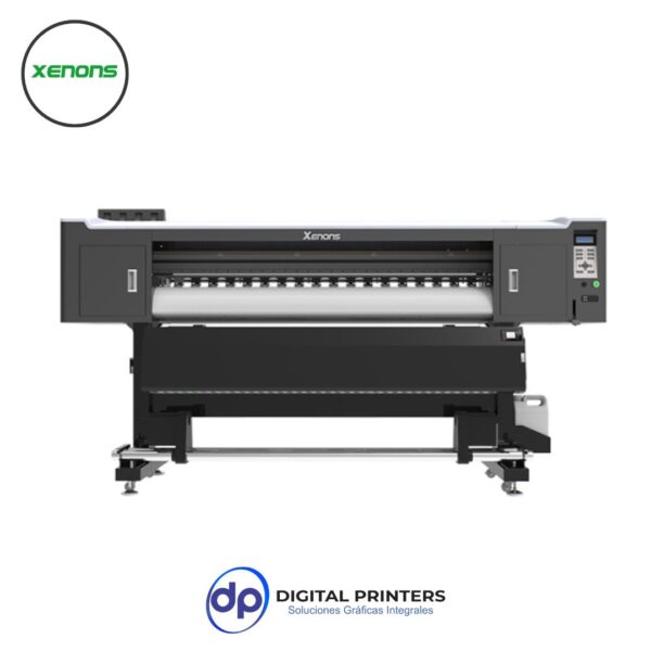 Impresora Xenons UV Roll X3E-7703-UV 1.9m 3 cabezales i3200U - Imagen 2