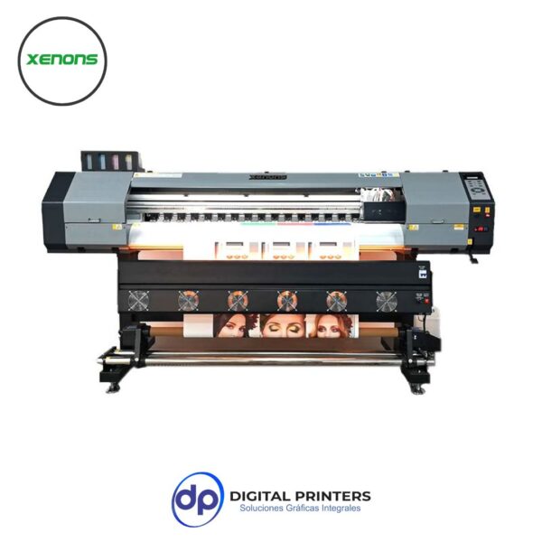 Impresora Xenons Sublimacion X4E-6403 1.6m 2 cabezales i3200A