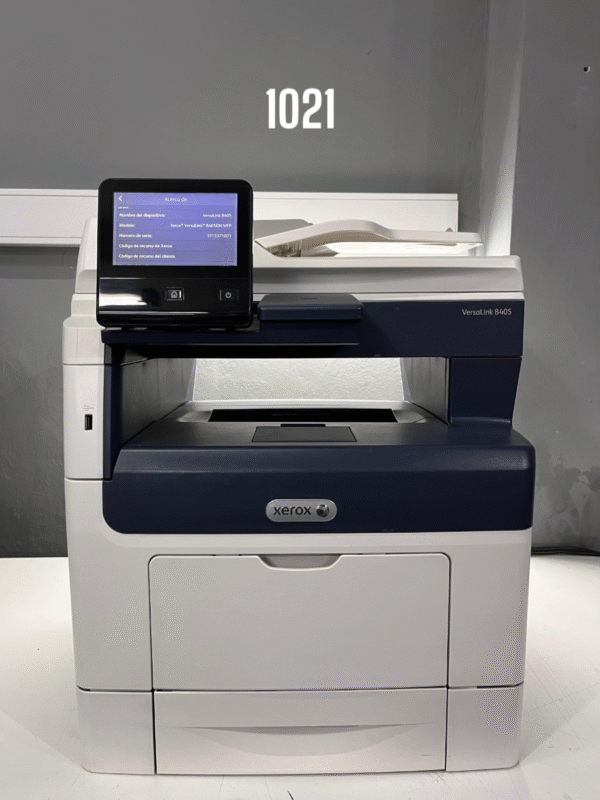 Equipo Multifuncion Xerox Versalink B405 Monocromo Usado N°1021