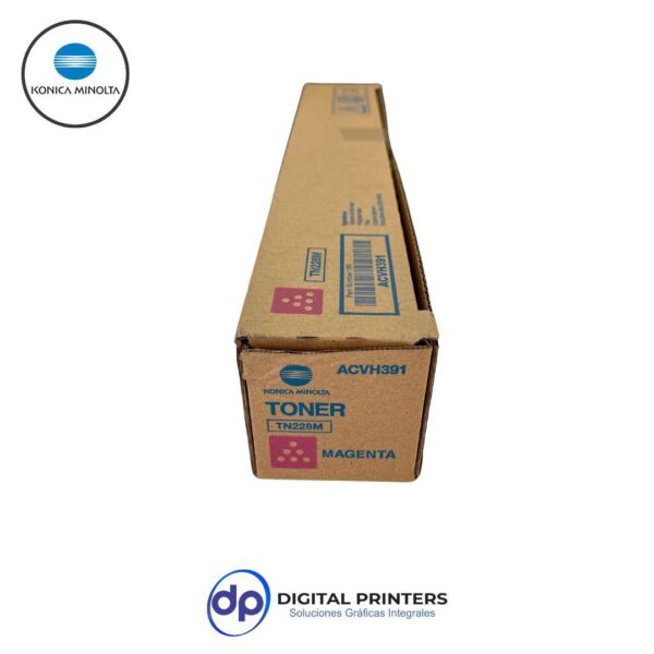 TONER ORIGINAL KONICA MINOLTA TN-228 MAGENTA - Imagen 2