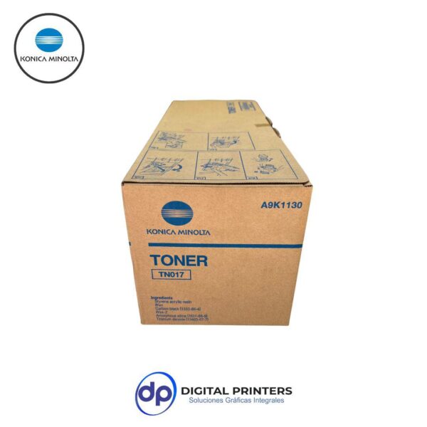 TONER ORIGINAL KONICA MINOLTA TN-017 AMERICANO - Imagen 2