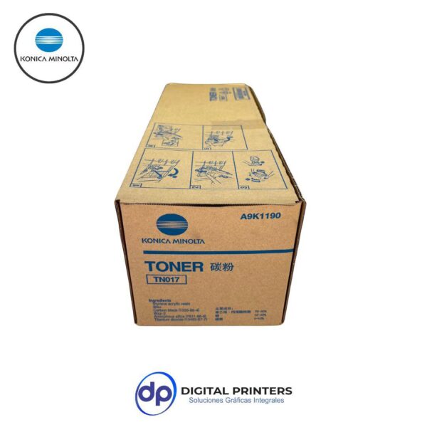 TONER ORIGINAL KONICA MINOLTA TN-017 JAPON - Imagen 2